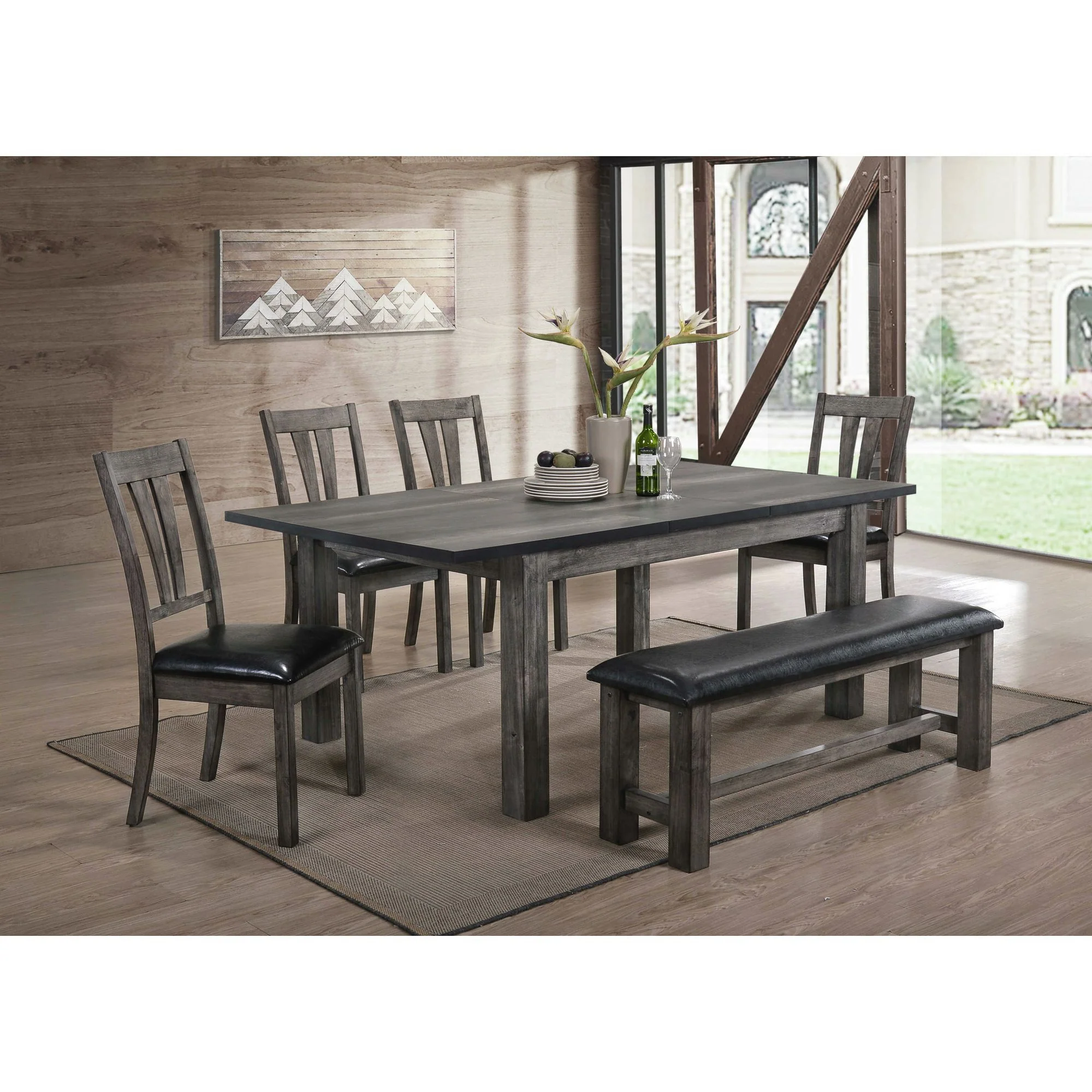 Nathan - Dining With Padded Seats Set - Image 2