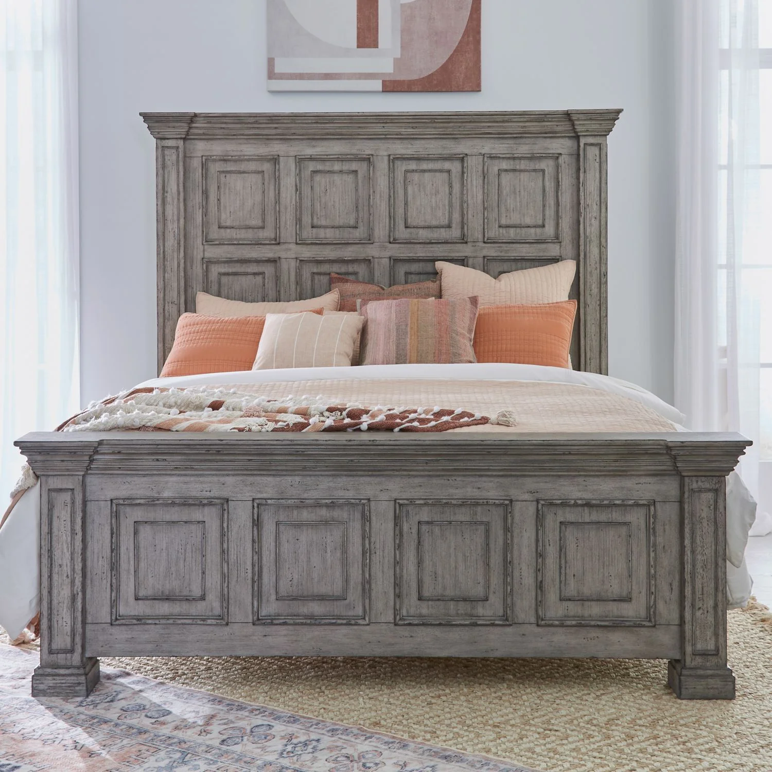 Big Valley - Panel Bed - Image 2