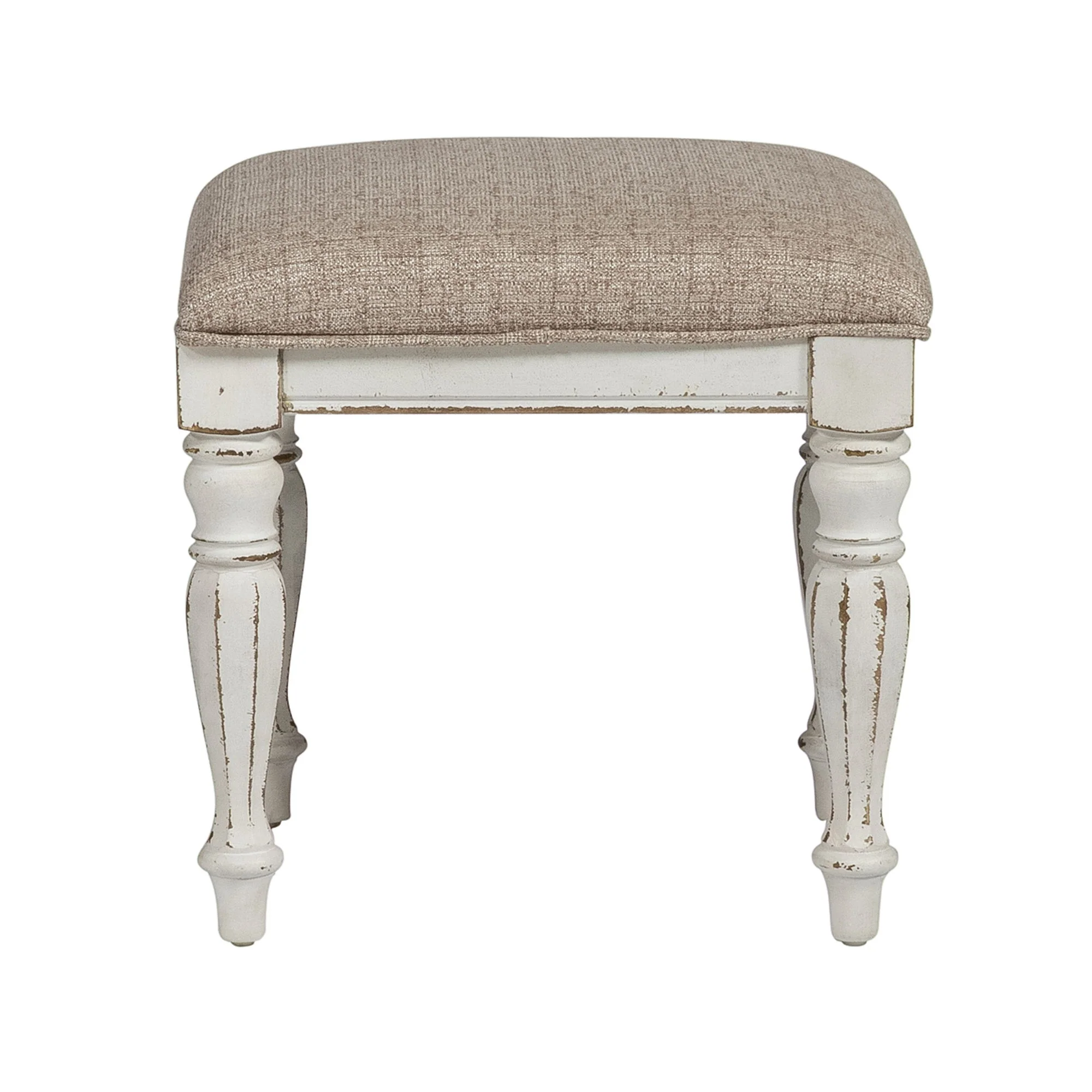 Magnolia Manor - Vanity Stool - Antique White - Image 2