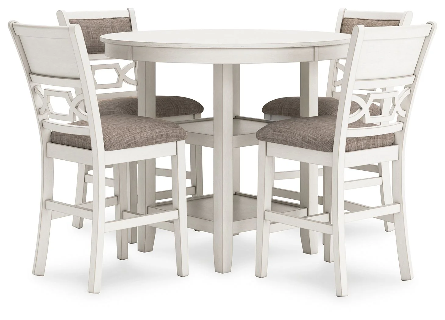 Erinberg - Dining Room Counter Table Set (Set of 5) - Antique White - Image 1