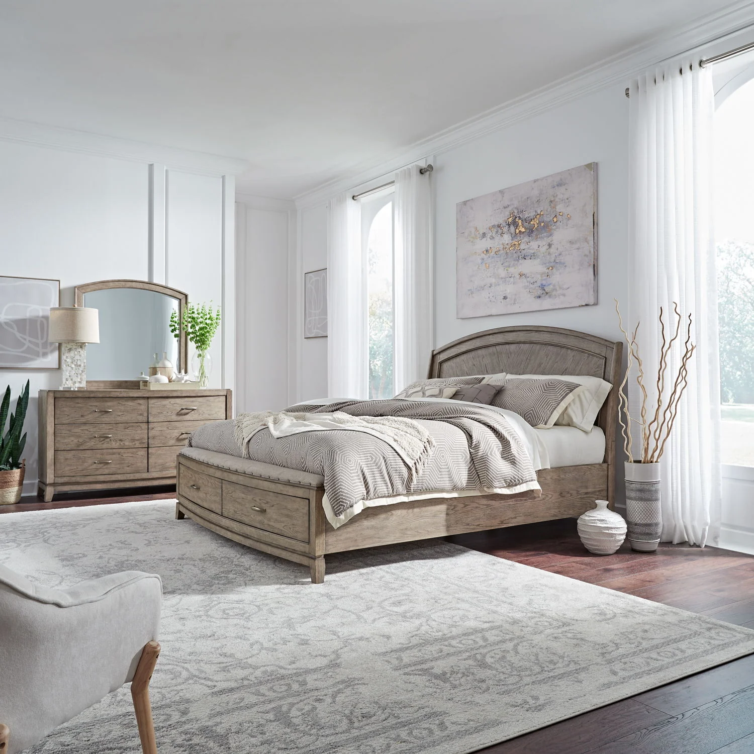 Avalon – Panel Bedroom Set