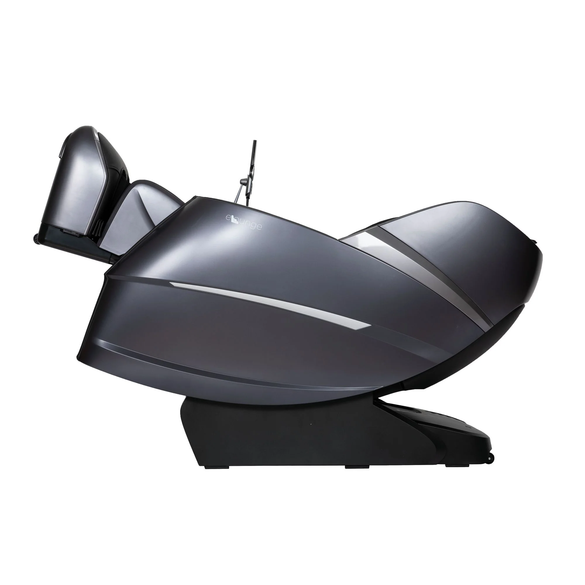Ease - PU Massage Chair - Black - Image 3