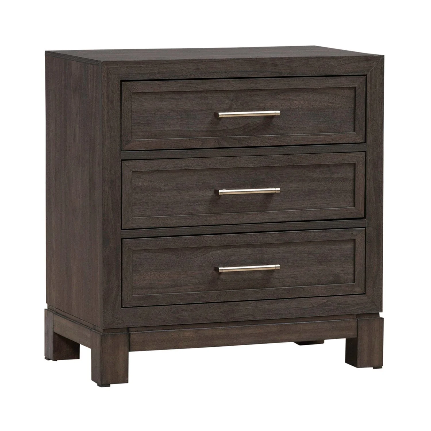 Modern Edge - Nightstand With Charging Station - Caffe - Image 2