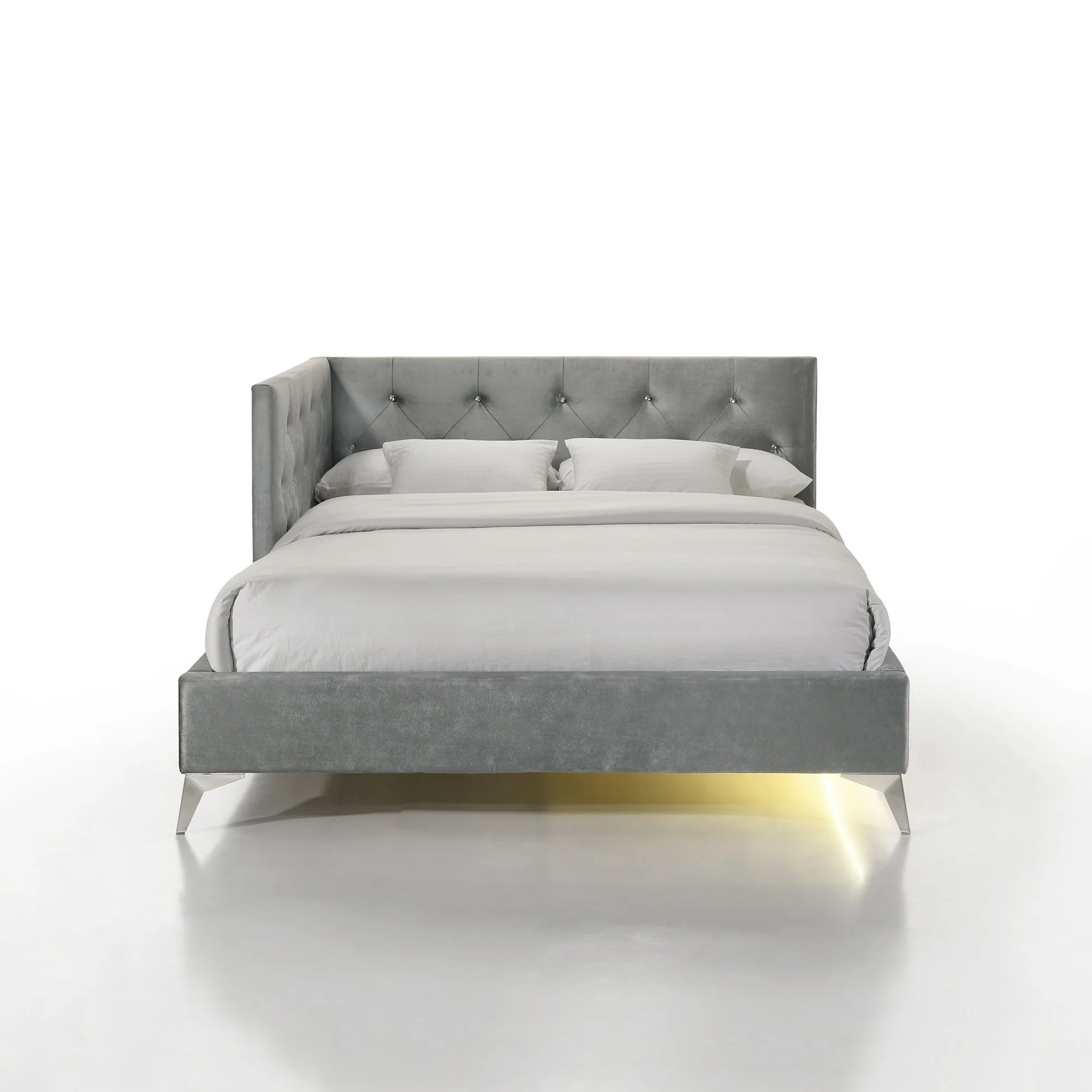Amberley - Full Upholstered Corner Bed With LED And USB - Image 2