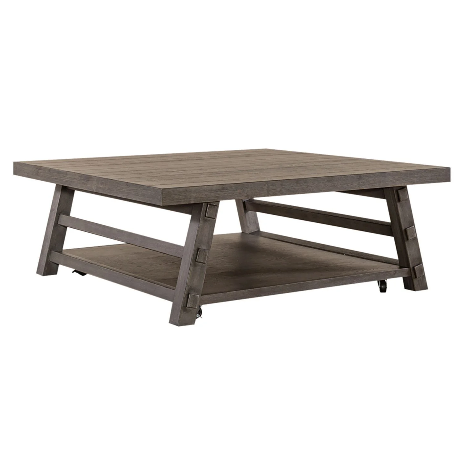 Modern Farmhouse - Oversized Square Cocktail Table - Image 3