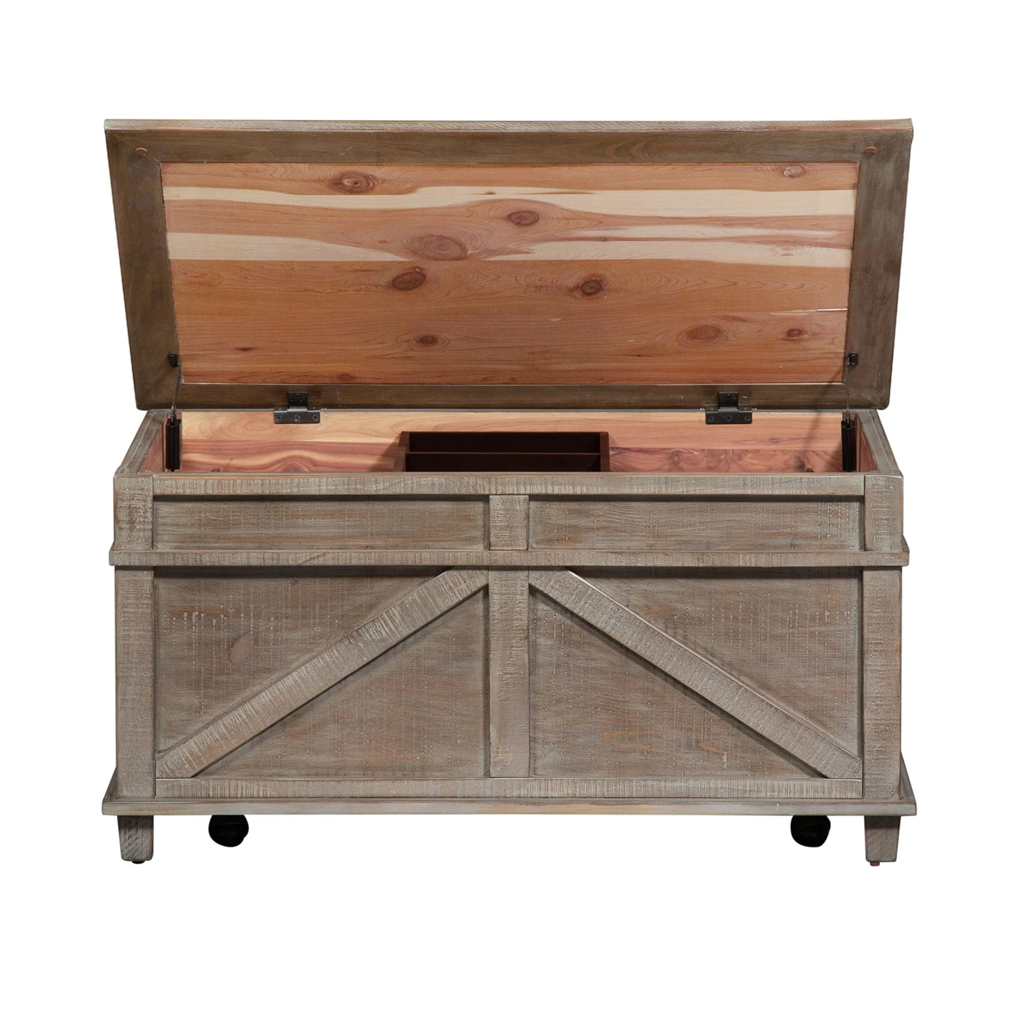 Parkland Falls - Storage Trunk - Weathered Taupe - Image 2