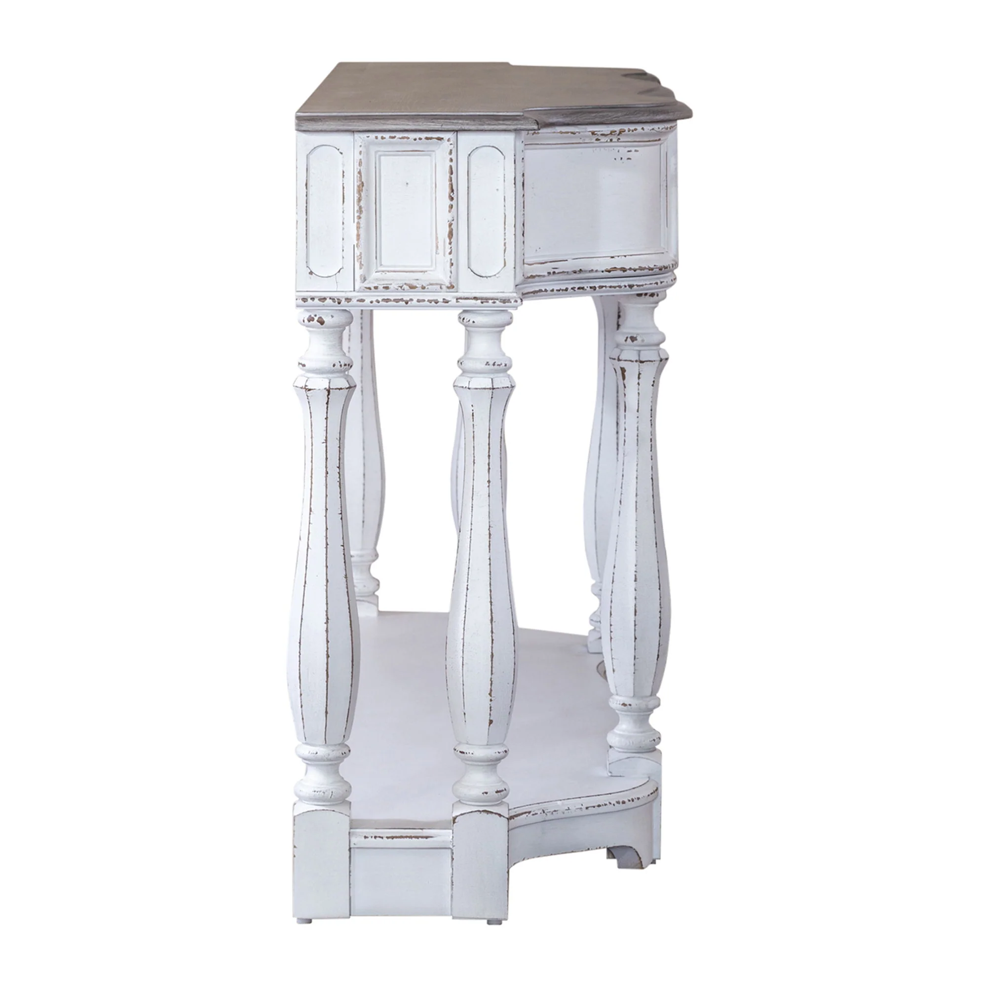 Magnolia Manor - Hall Console Table - Antique White - Image 3
