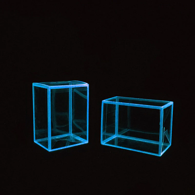 Fundom 0.5mm Blue Glow-in-the-dark Pop Protectors Sleeve Case 5-Pack - 4" Inch Pop! Vinyl Figures - Image 2