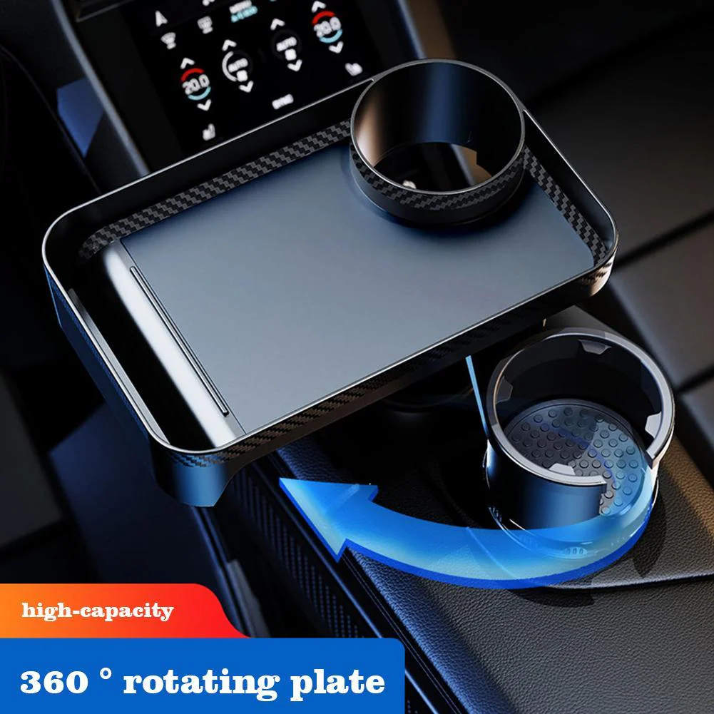 Adjustable Car Cup Holder Extender Tray - Image 2