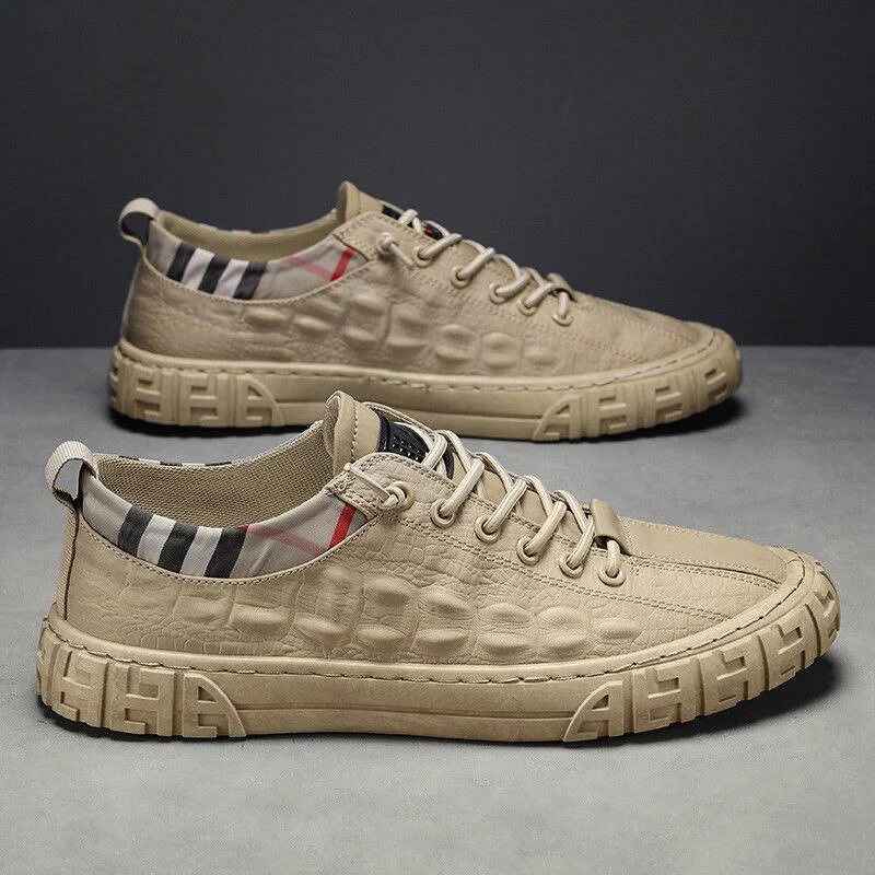 Handmade Outdoor Casual Men Sneakers - Image 3