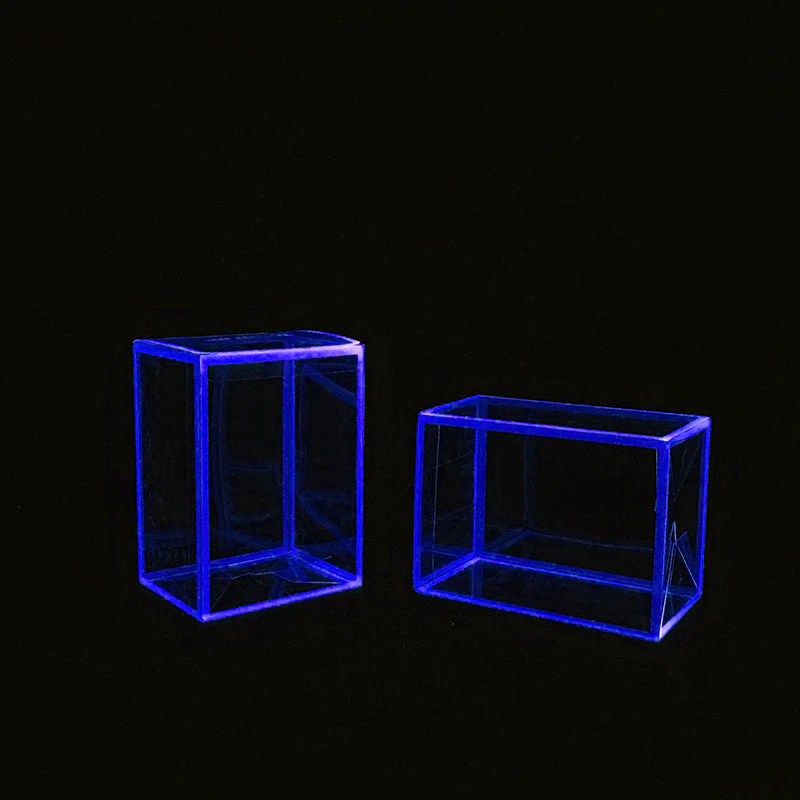 Fundom 0.5mm Purple Glow-in-the-dark Pop Protectors Sleeve Case 5-Pack - 4" Inch Pop! Vinyl Figures - Image 2