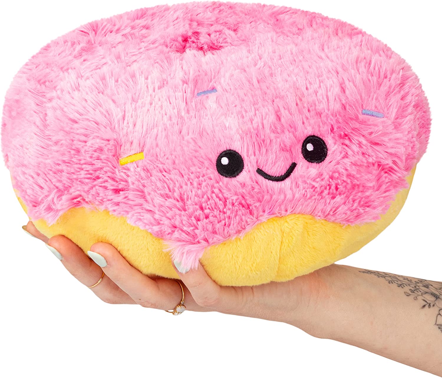 Squishable - Mini Pink Donut 7" Plush - Image 1
