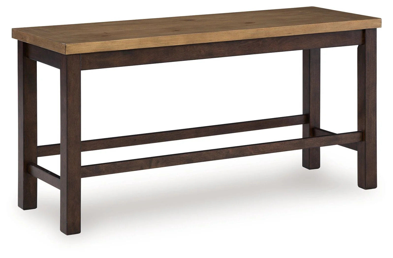 Rylandeen - Double Counter Height Bench - Light Brown / Dark Brown - Image 1