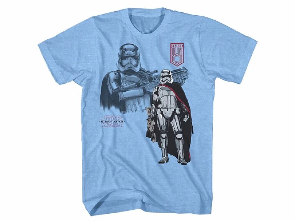Star Wars The Force Awakens Captain Phasma Leader Adult T-Shirt - Image 1