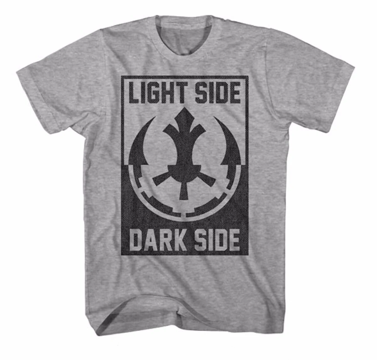 Star Wars Contrasted Divisions Empire Rebel Adult T-Shirt - Image 1