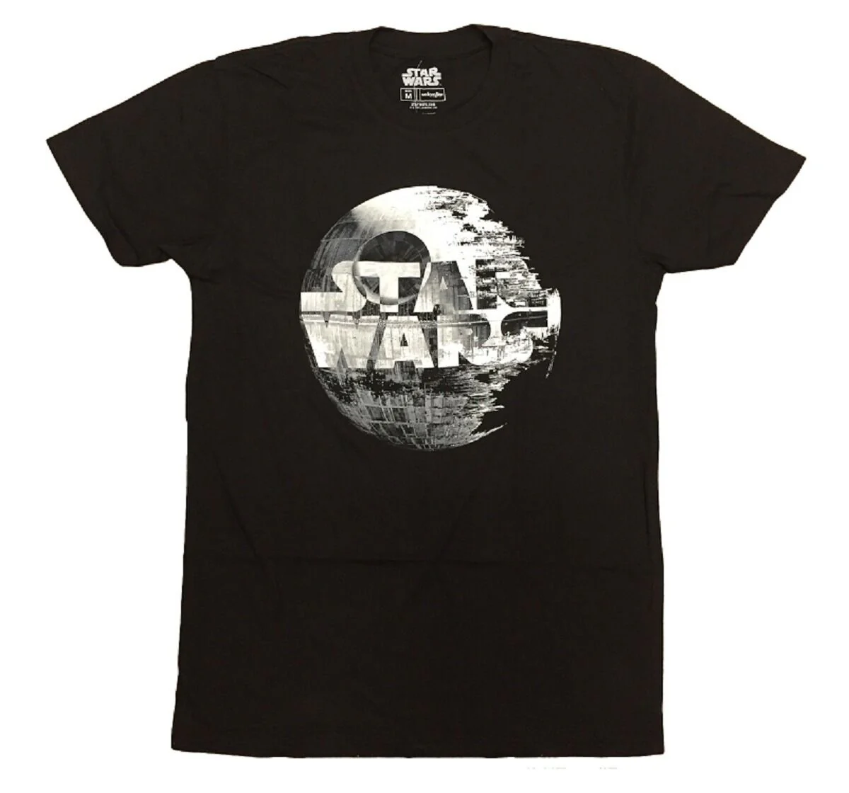 Star Wars Death Star Logo Adult T-Shirt - Image 1