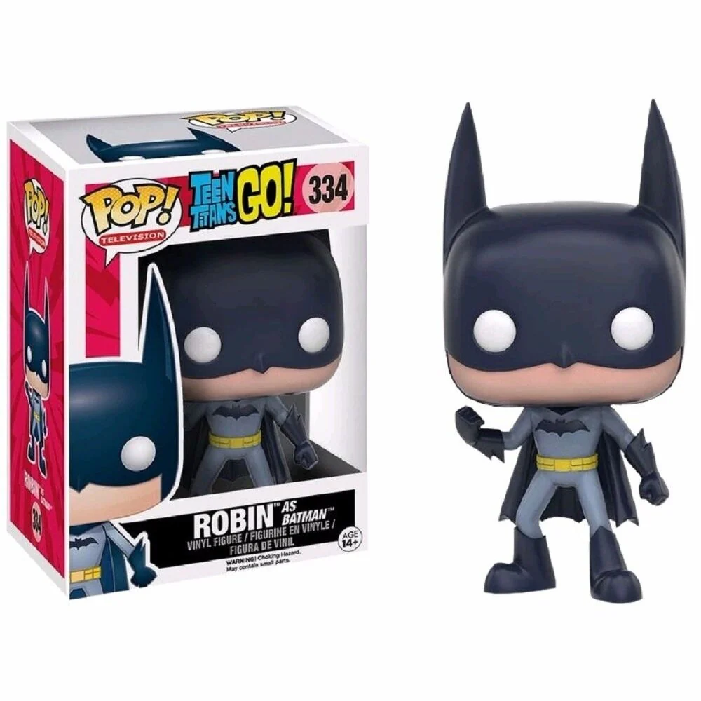 Funko Pop! Teen Titans Go! Robin As Batman Exclsuive Vinyl Action Figure - Image 1
