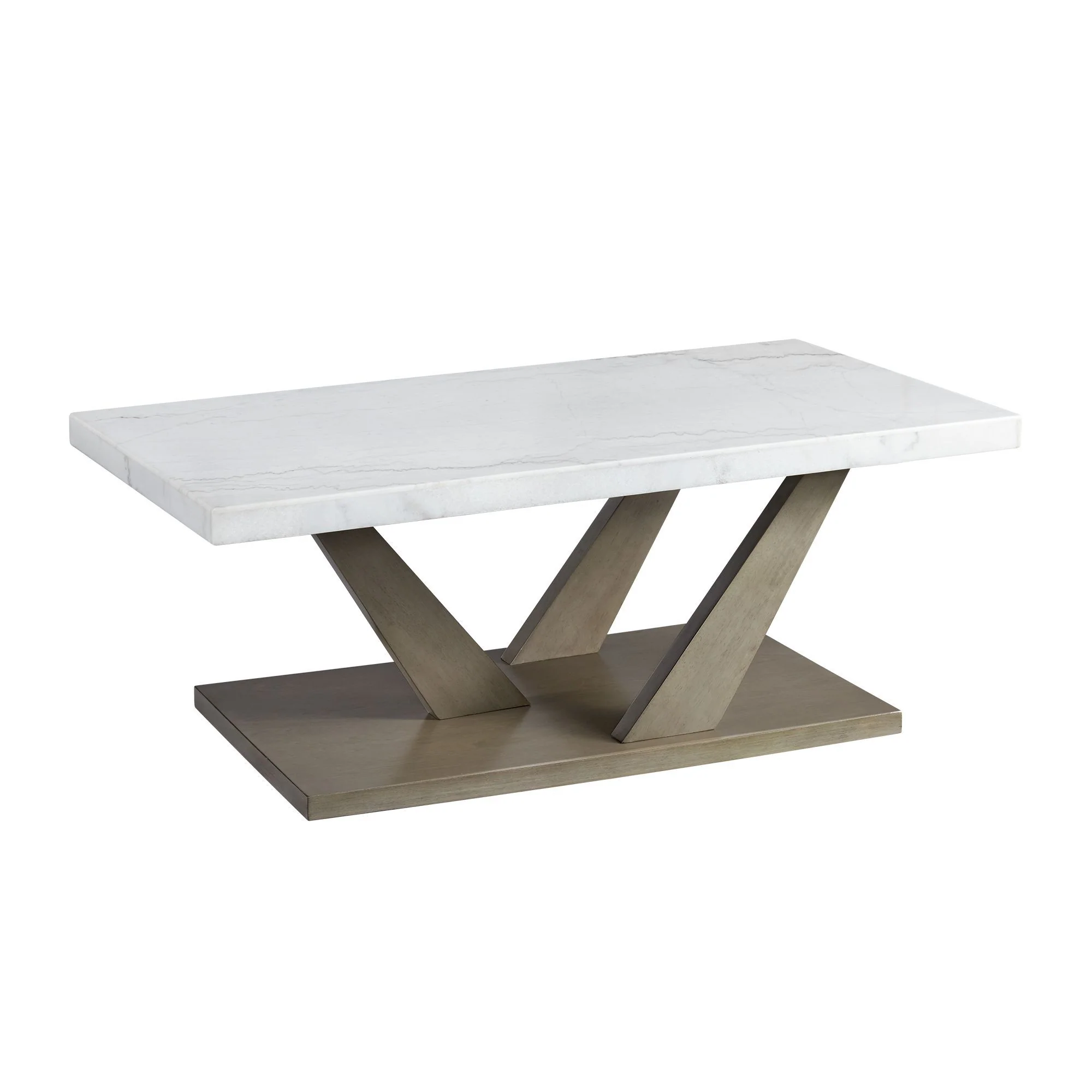 Greta - 2 Piece Occasional Table Set (Coffee Table And End Table) - Gray - Image 3