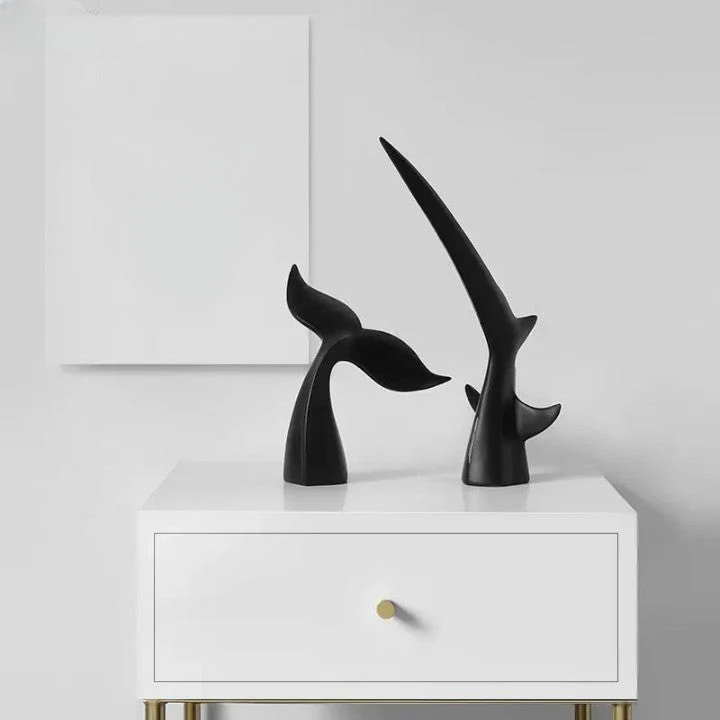 Creative Shark Tail Home Decor Ornaments - Image 3