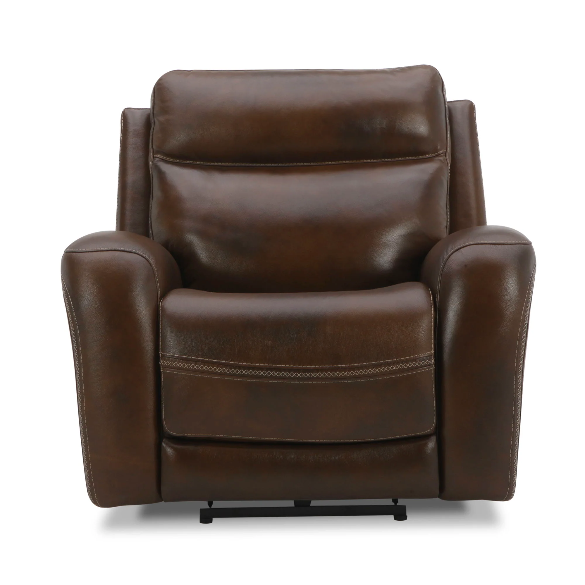 Blair - Swivel Glider Recliner P2 - Cognac - Image 2