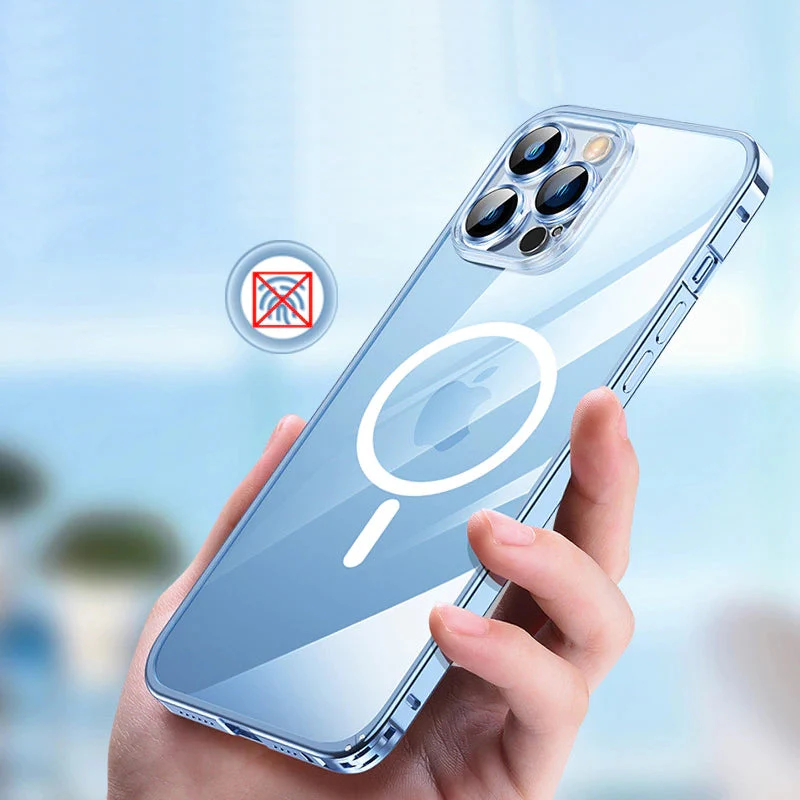 Metal Bumper Aluminum Magnetic Phone Case - Image 1
