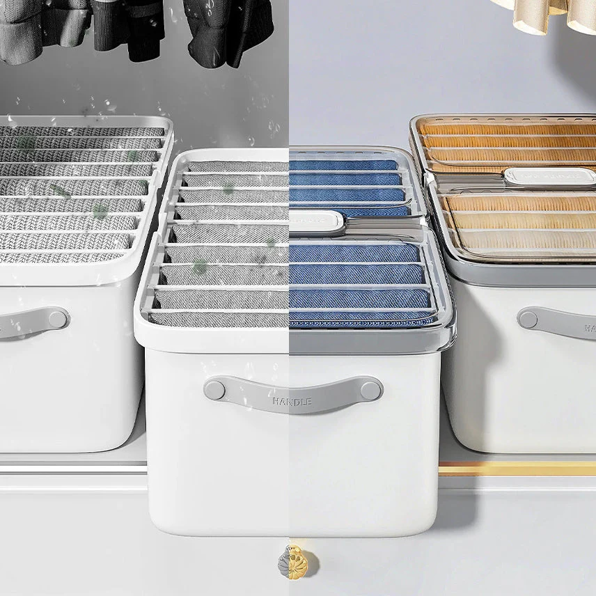 Compact Efficient Storage Clothes Organizer Box - Image 2