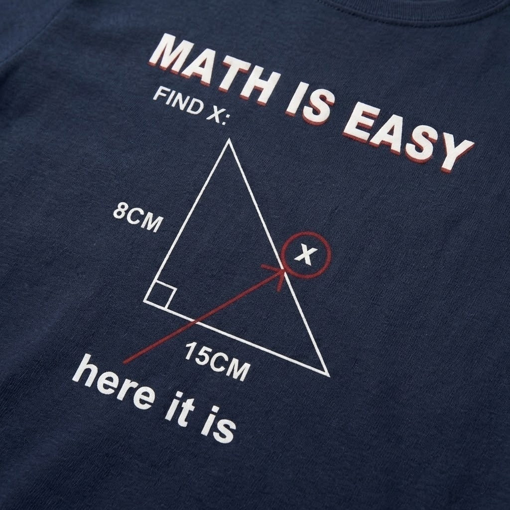 Math is Easy Creative T-Shirt - Image 2