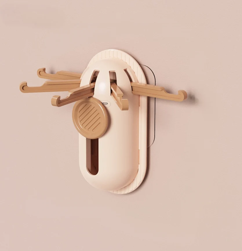 Multi Organizer Foldable Wall-Mounted Hook