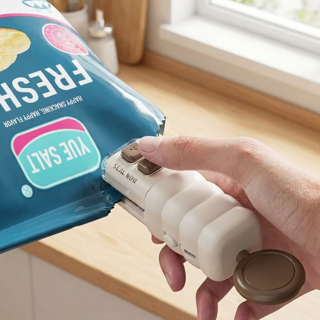 Seal Snap Portable Bag Sealing Gadget - Image 1