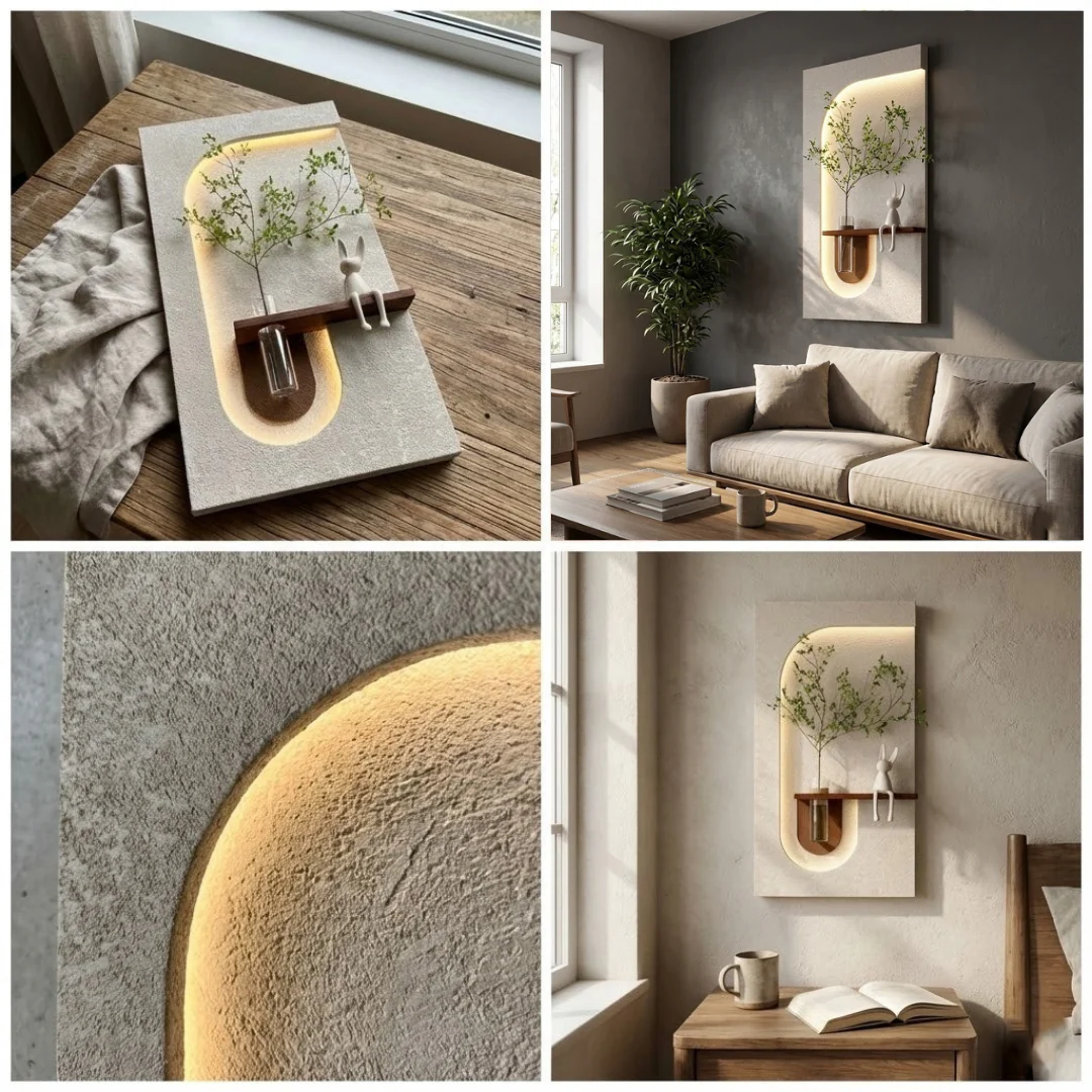 Lunara Elegant Scene Wall Art Panel - Image 3