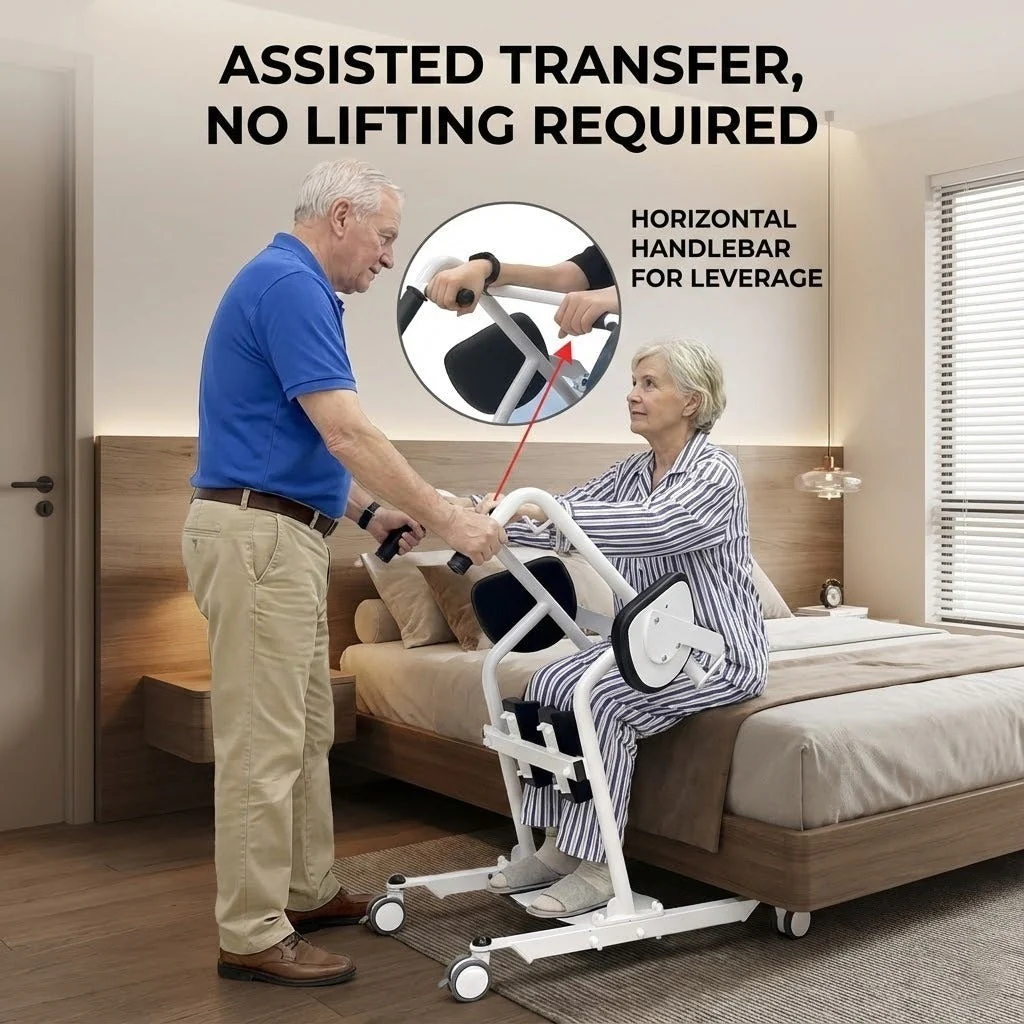 Stand Assist Elderly Patient Transfer Lift Chair - Image 3