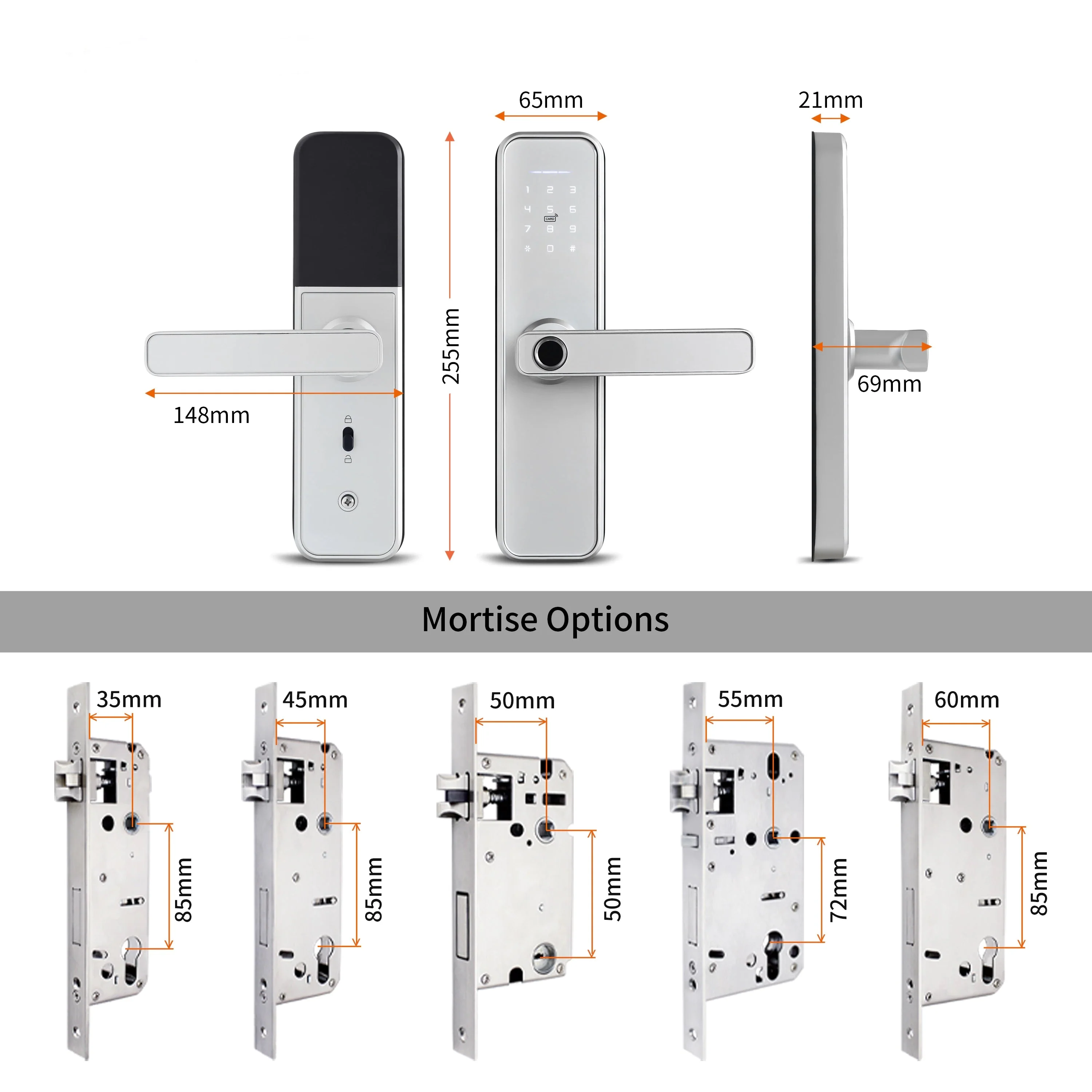 Smart Secure Biometric Fingerprint Door Lock - Image 2