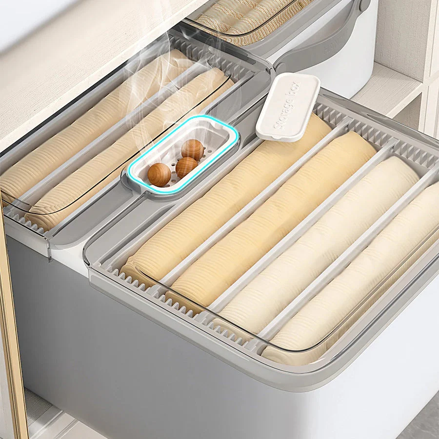 Compact Efficient Storage Clothes Organizer Box - Image 3