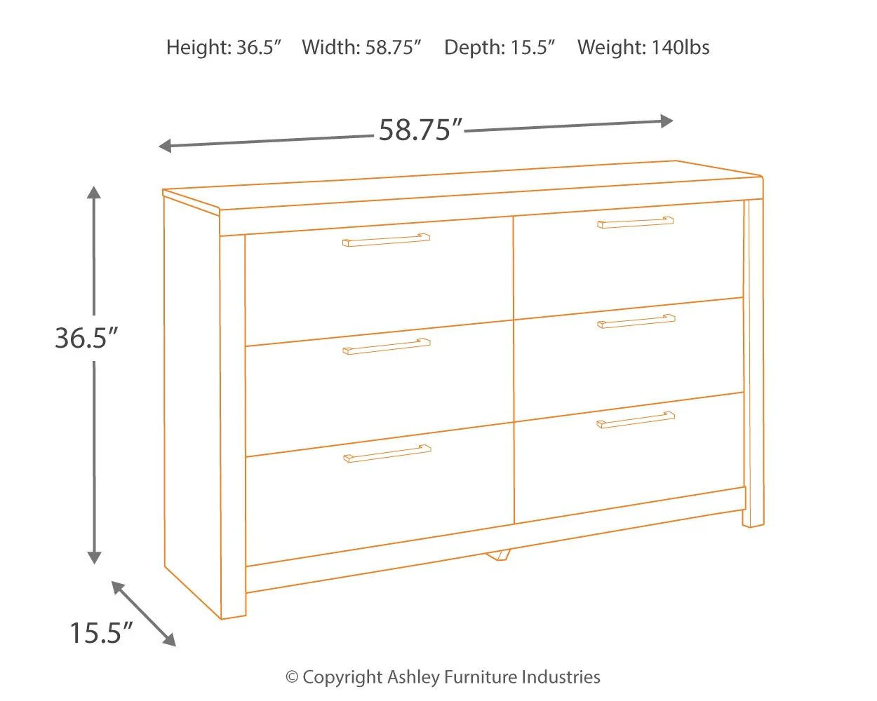 Derekson - Dresser - Image 3