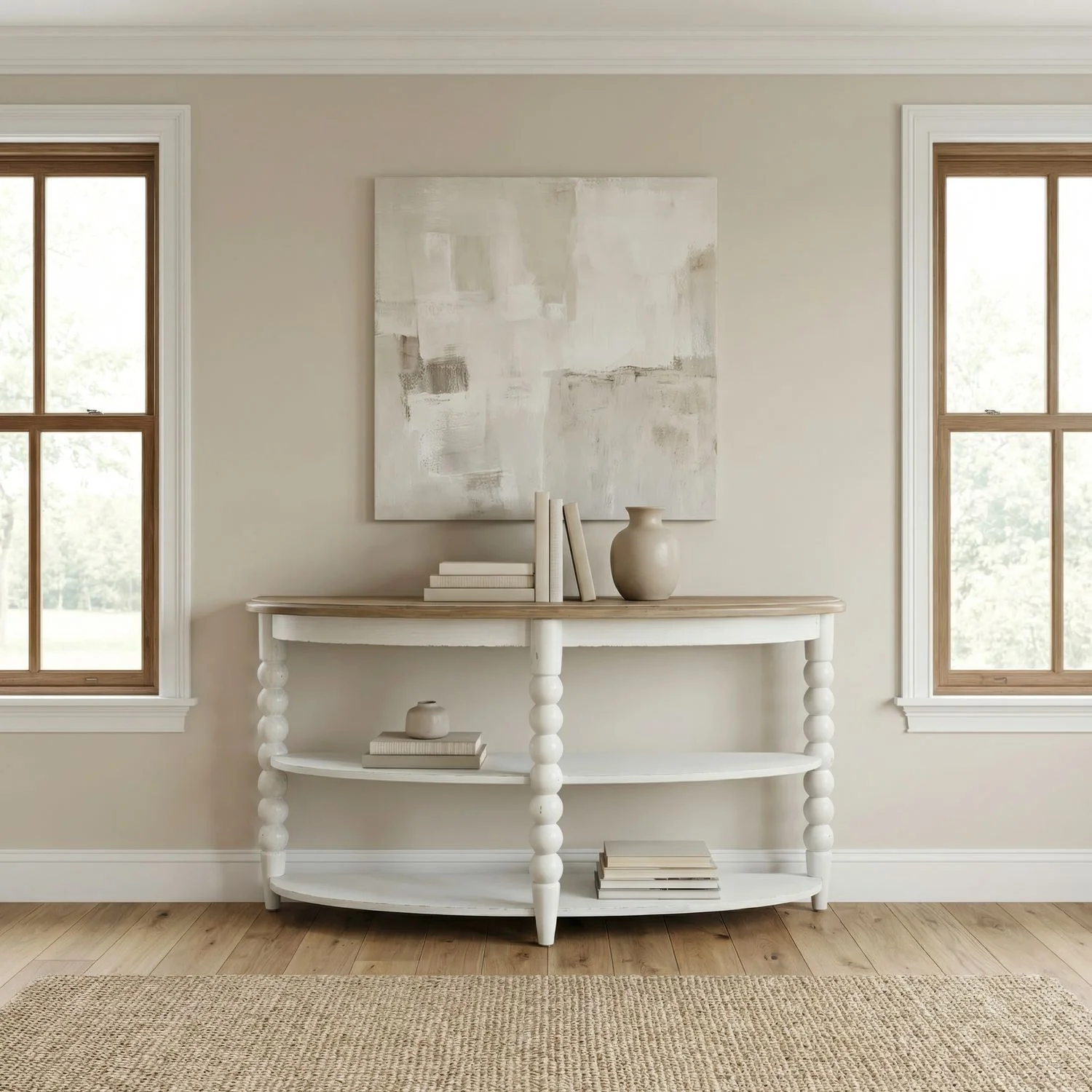 Turnberry Park – Sofa Table – Washed White