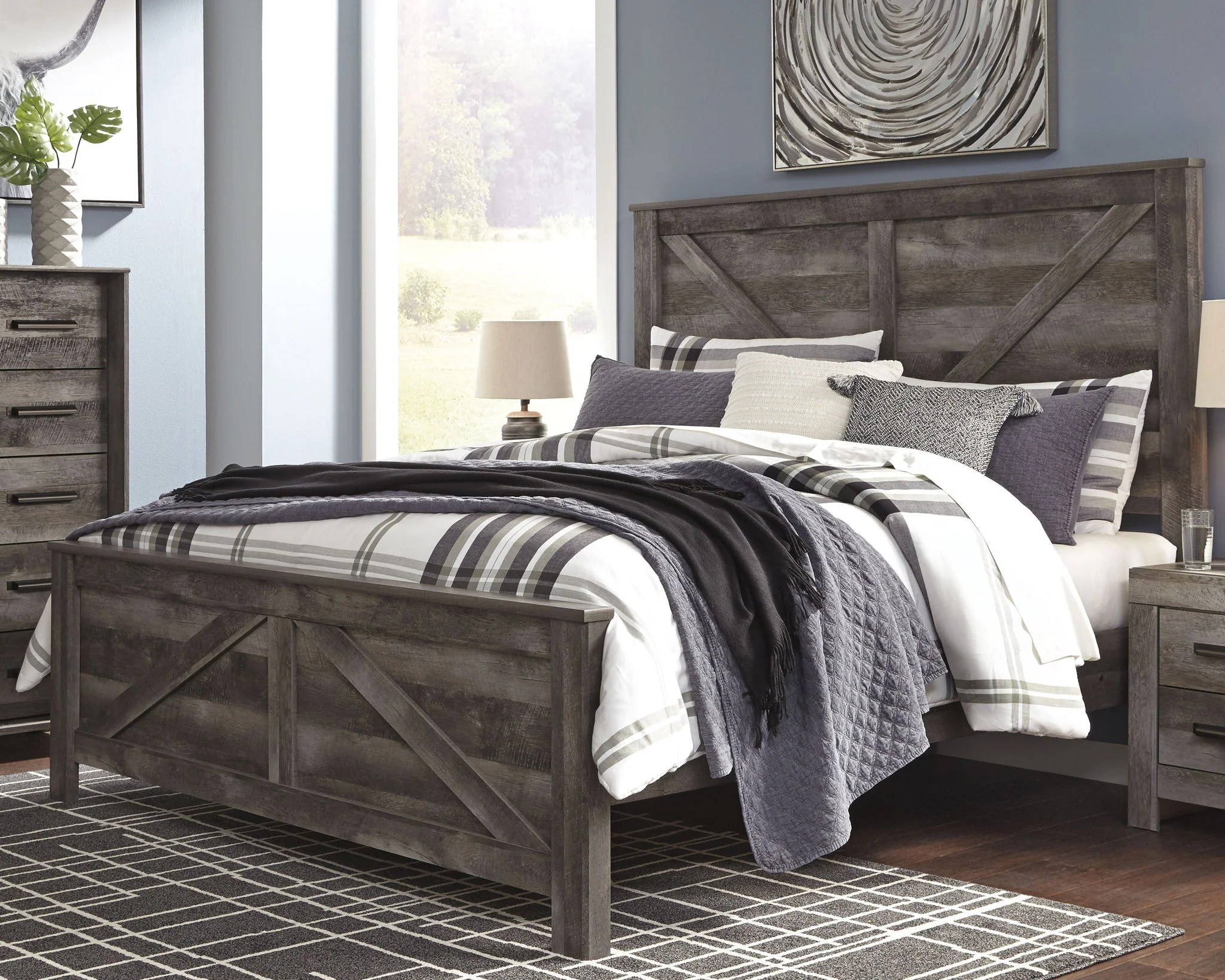 Wynnlow - Crossbuck Panel Bed - Image 2