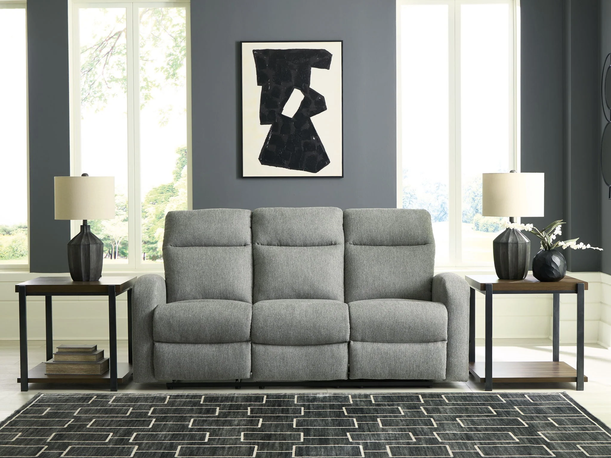 Gauntlet - Reclining Sofa - Sterling - Image 3