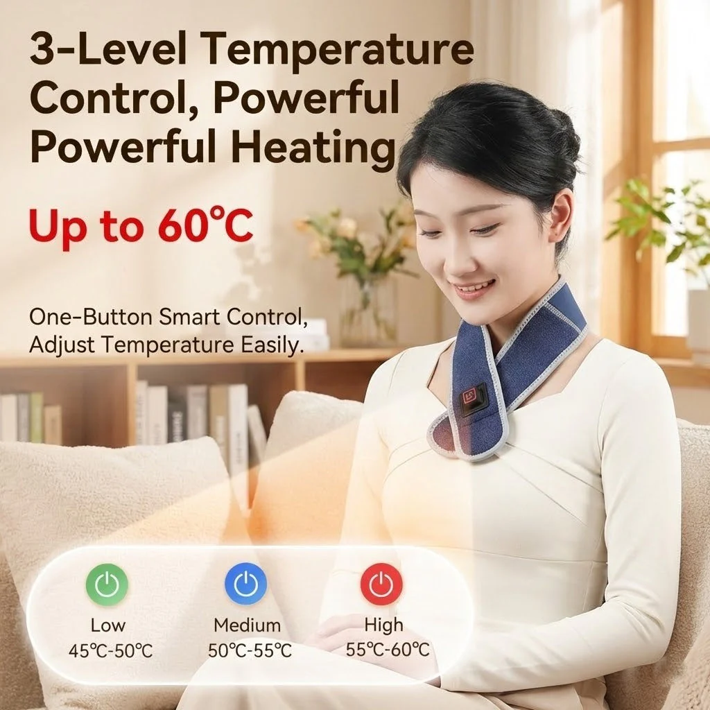 Neck Heater Relax Therapy Scarf - Image 3