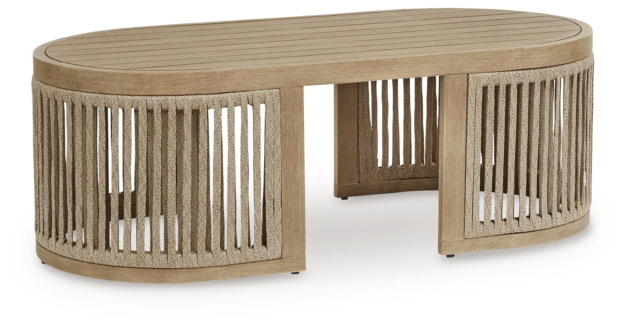 Serena Shores - Rectangular Cocktail Table - Beige - Image 1