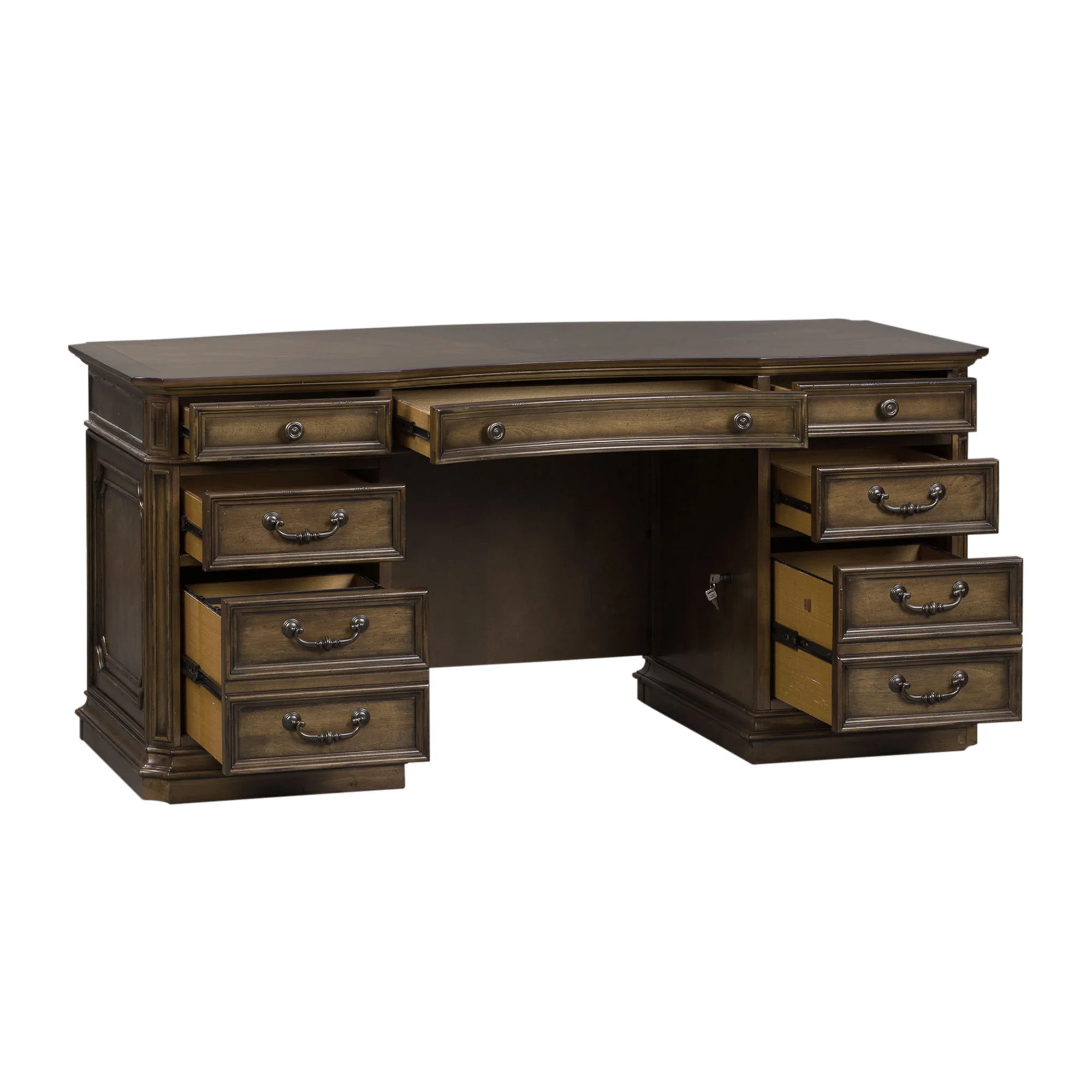 Amelia - Jr Executive Desk - Antique Toffee - Image 2