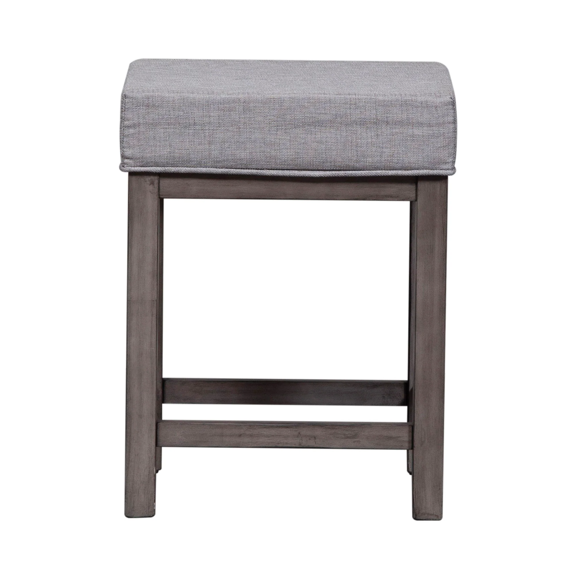 Tanners Creek - Upholstered Console Stool (Set of 3) - Dark Gray - Image 2