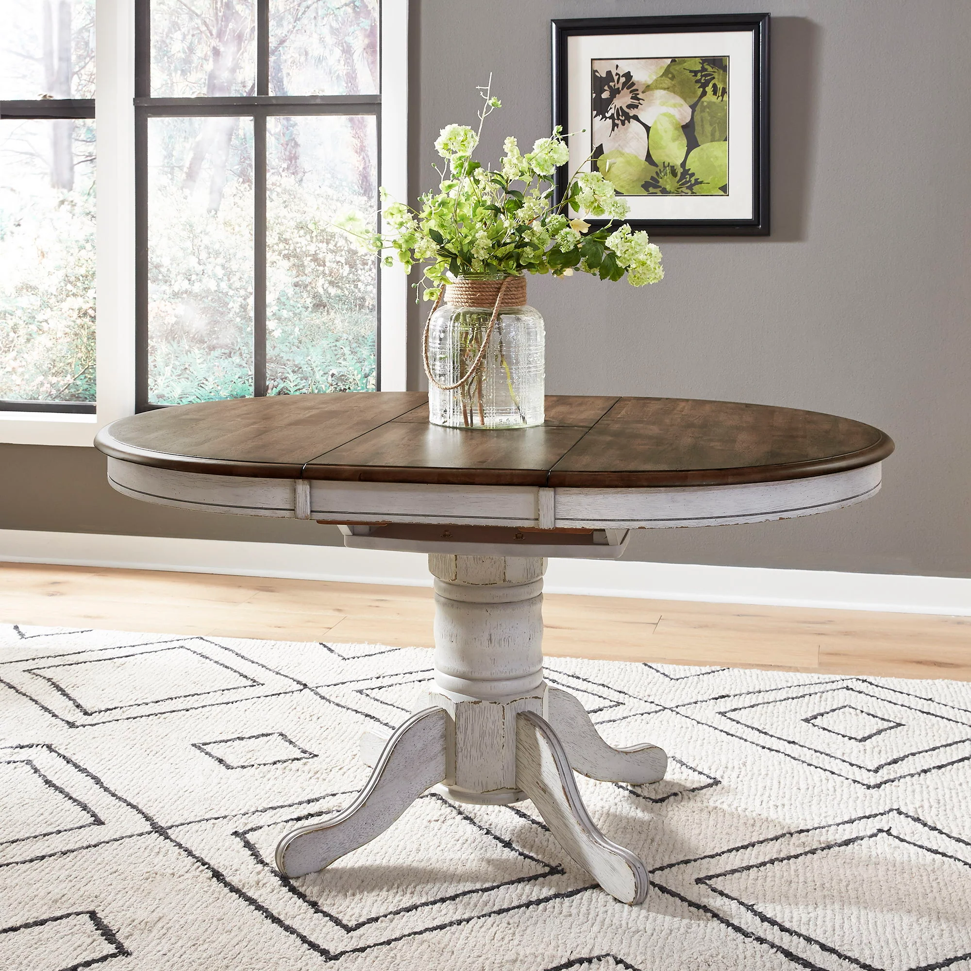 Carolina Crossing - Pedestal Table - Image 2