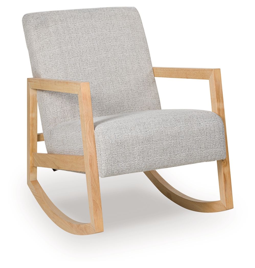 Wychworth – Accent Chair – Gray / Natural