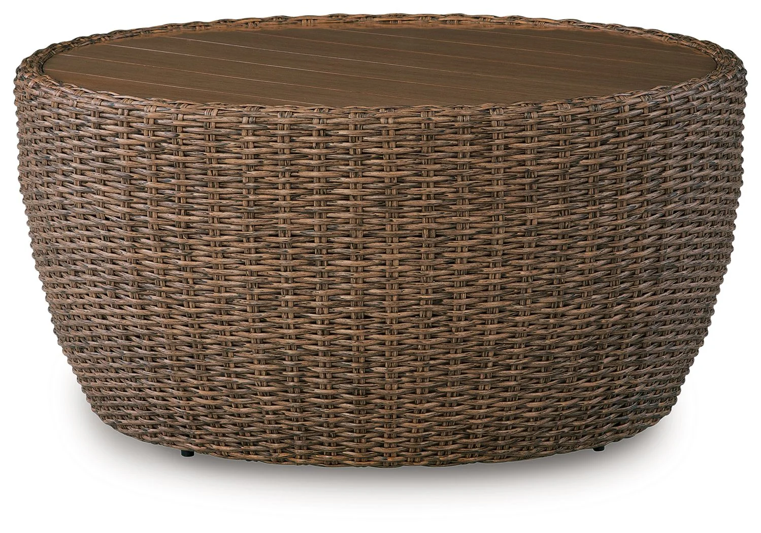 Double Point - Round Cocktail Table - Beige - Image 1