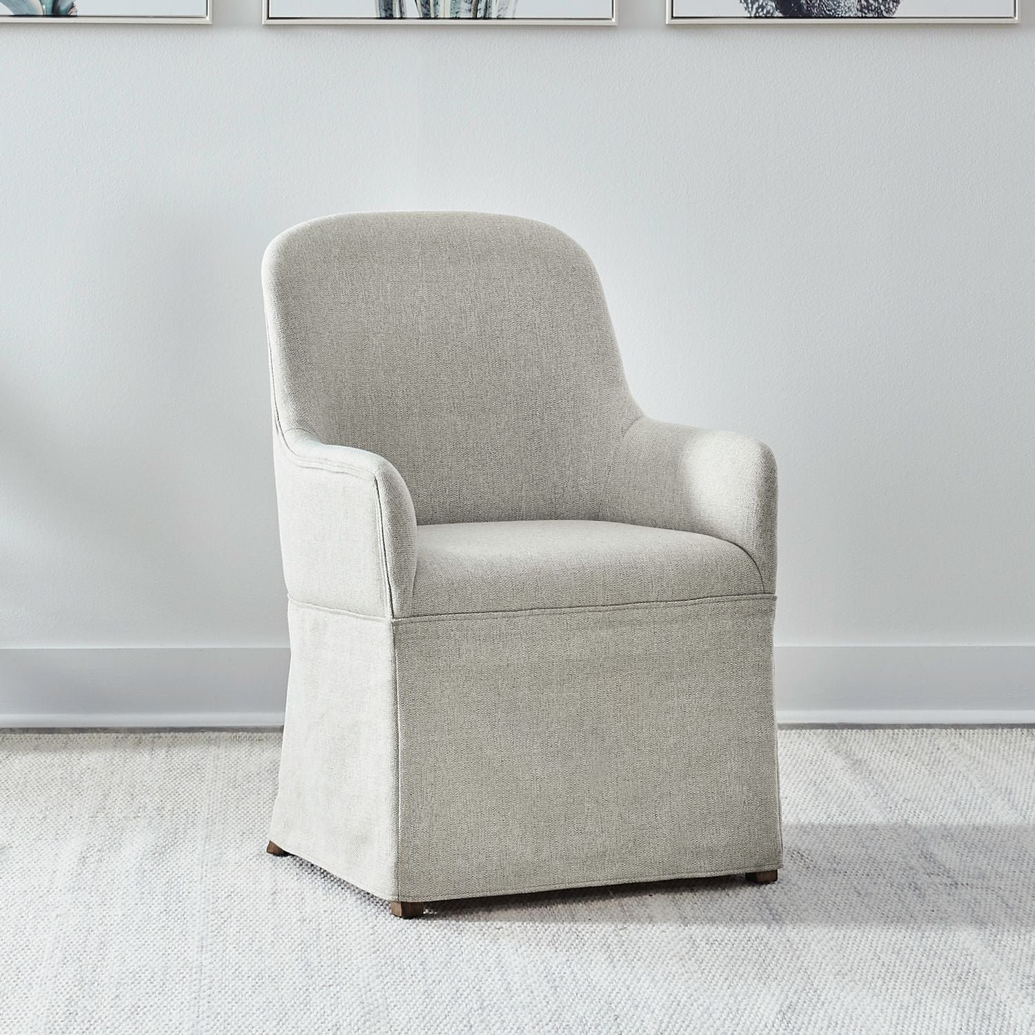 Shaker Lakes - Upholstered Arm Chair - Harvest Brown - Image 1