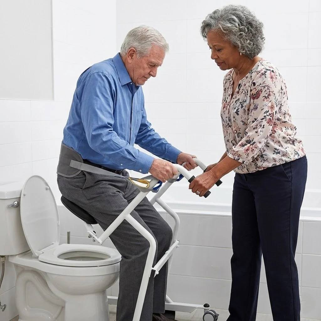 Stand Assist Elderly Patient Transfer Lift Chair - Image 2
