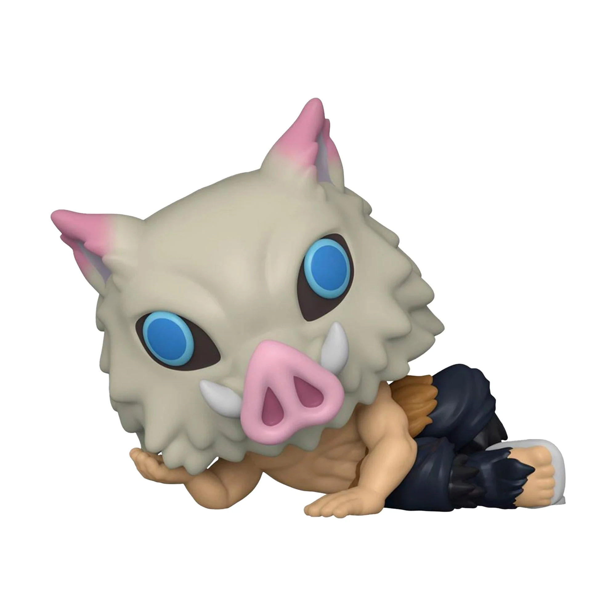 Funko Pop! Demon Slayer Kimetsu no Yaiba - Inosuke Hashibira Lounging in Mask BoxLunch Exclusive - Image 1