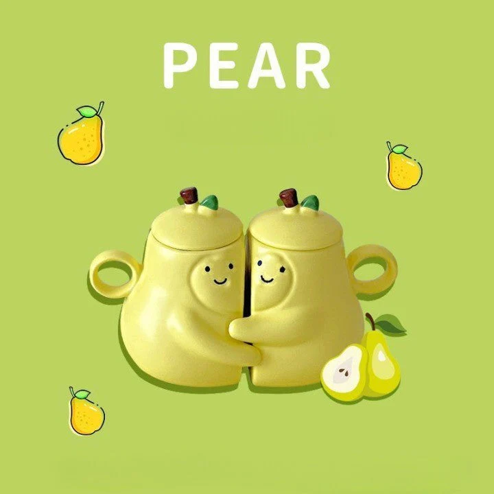 Cuddly Pear Ceramic Duo Cup - Image 2
