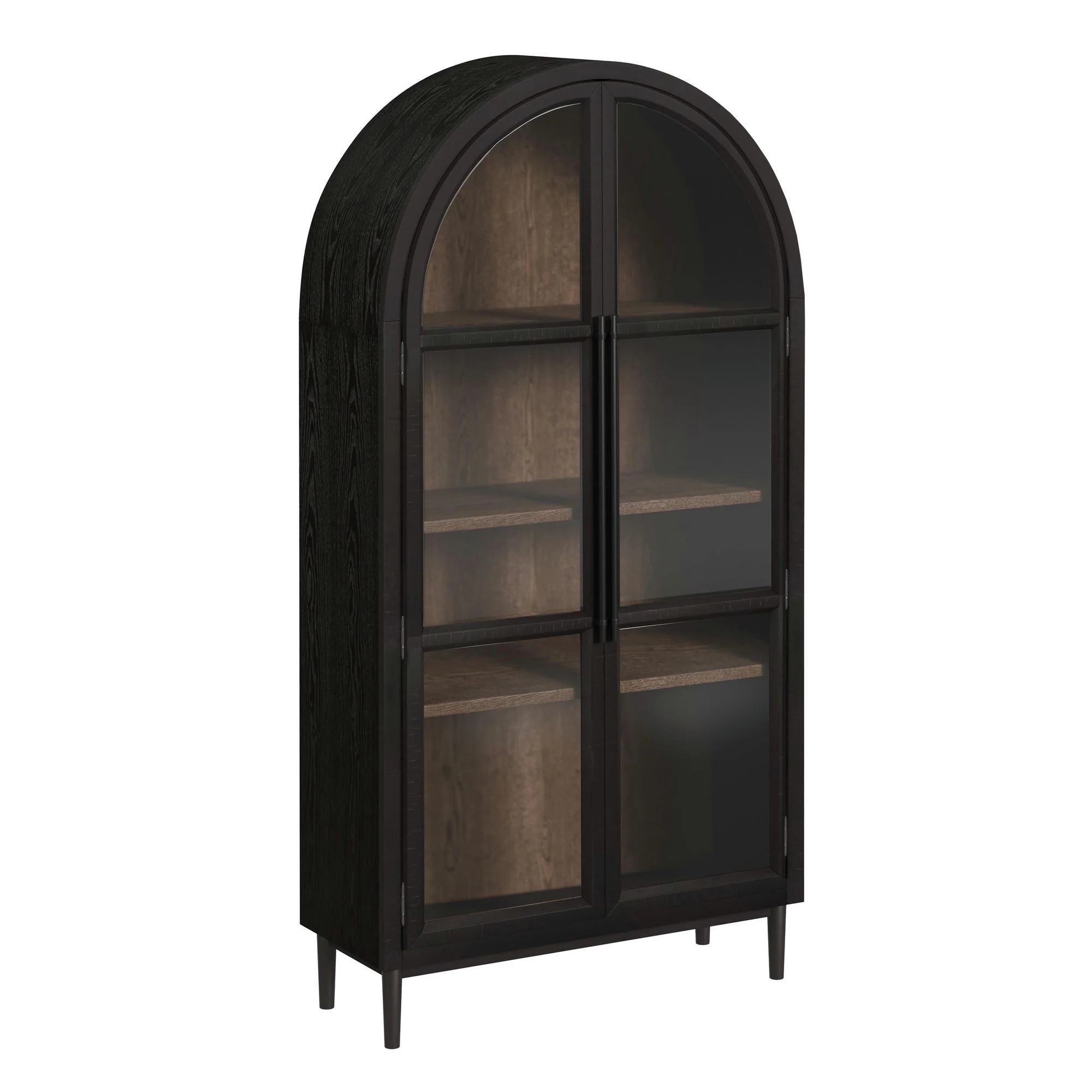 Santiago – Bookcase – Espresso Black