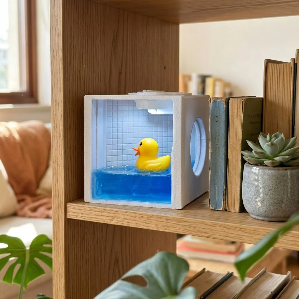 Tiny Duck Pool Night Lamp - Image 3